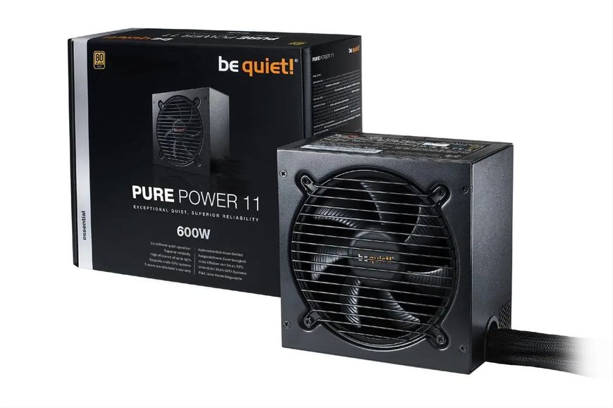 Блок питания be quiet! Pure Power 11 600W (BN294) 285410 фото