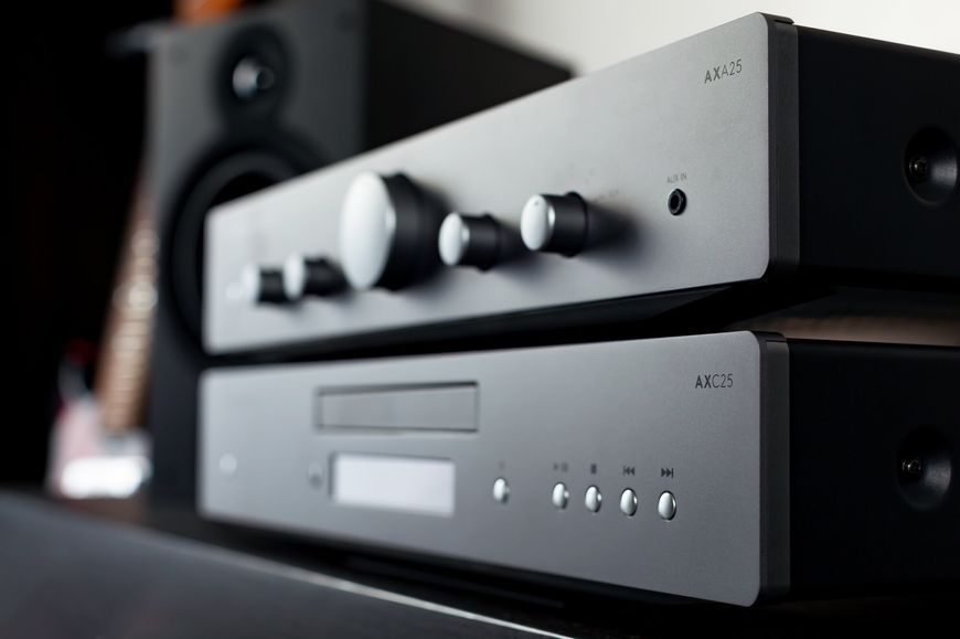 Підсилювач CAMBRIDGE AUDIO AXA25 Сріблястий 438594 фото