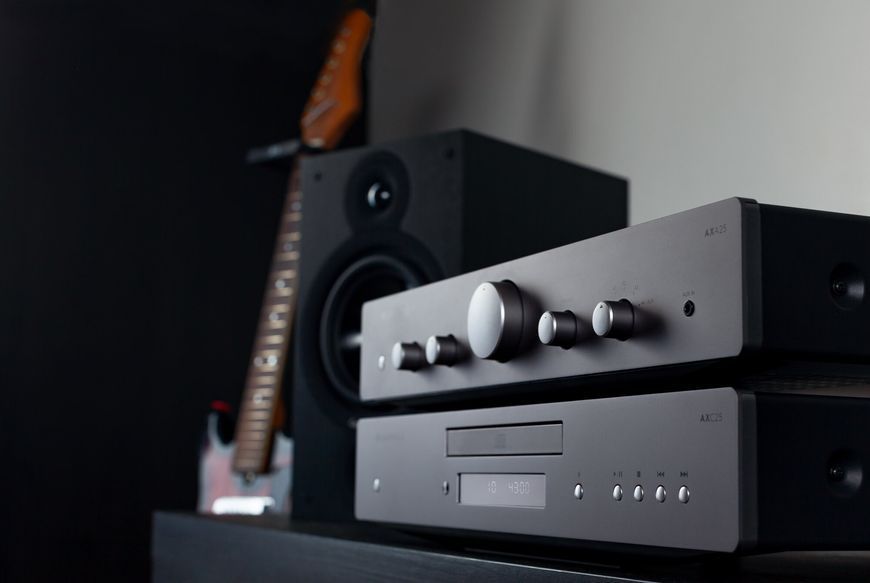 Підсилювач CAMBRIDGE AUDIO AXA25 Сріблястий 438594 фото