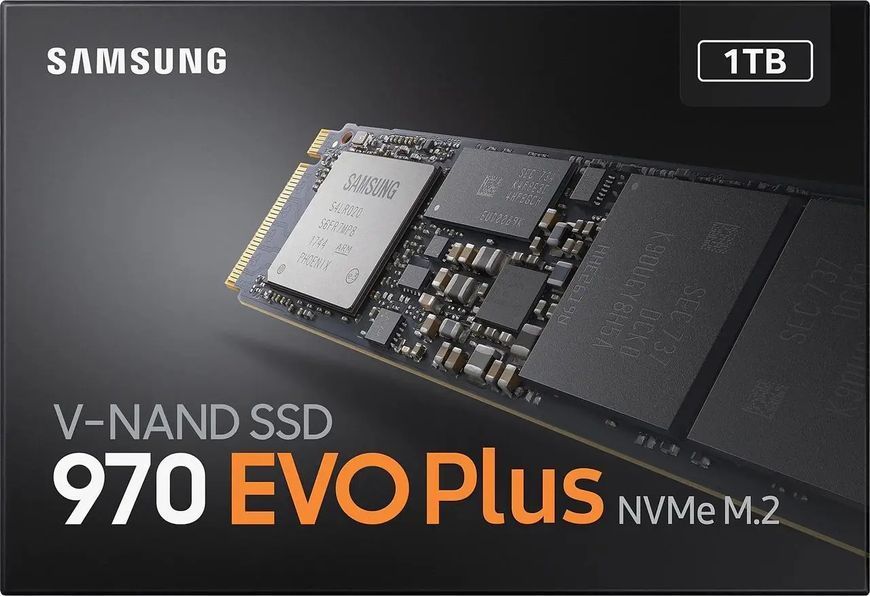 SSD накопичувач Samsung 970 EVO Plus 1 TB (MZ-V7S1T0BW) 000675 фото