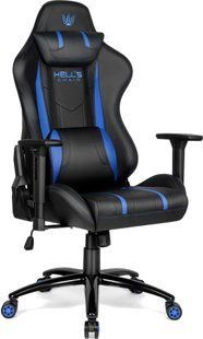 Игровое кресло HELL'S CHAIR HC-1013 Черно-синее e2632205 фото