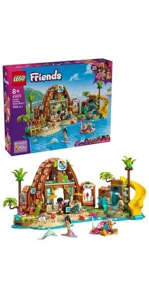 Блоковий конструктор LEGO Friends Пляжний курорт для сімейного відпочинку (42673) 613382 фото