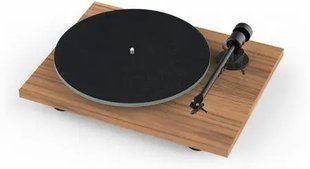 Проигрыватель виниловых дисков Pro-Ject T1 Walnut 039022 фото