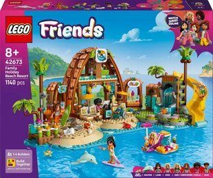 Блоковий конструктор LEGO Friends Пляжний курорт для сімейного відпочинку (42673) 613382 фото