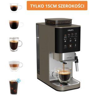 Кавоварка KRUPS SA403BE0 Coffee Crush slim 15 см ширина Холодна кава 2125017 фото
