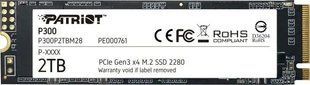 SSD накопитель Patriot P300 2 TB (P300P2TBM28) 336040ua фото