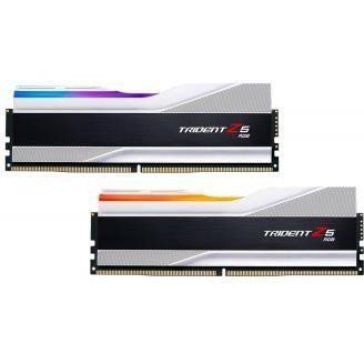 Память для настольных компьютеров G.Skill 32GB (2x16GB) DDR5 6000MHz Trident Z5 RGB Silver (F5-6000J3636F16GX2-TZ5RS) 027729 фото