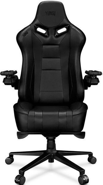 комп'ютерне крісло для геймера YUMISU 2049 Black 018614 фото