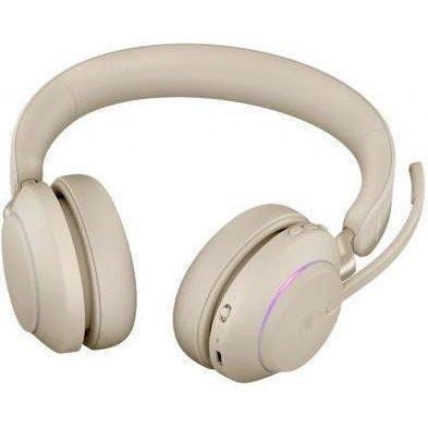 Навушники з мікрофоном JABRA Evolve 2 65 MS Stereo Beige (26599-999-998) 029547 фото
