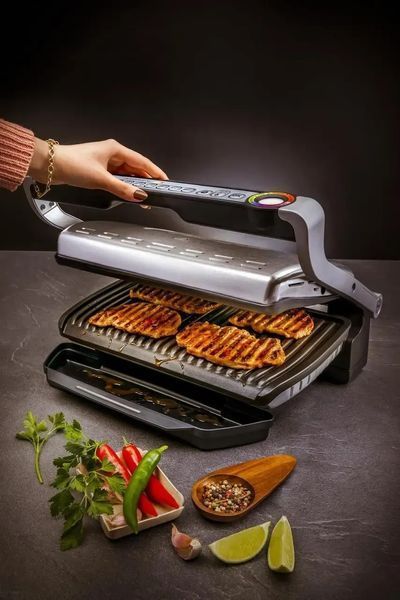 Электрогриль прижимной Tefal OptiGrill+ XL GC724D12 325157ua фото