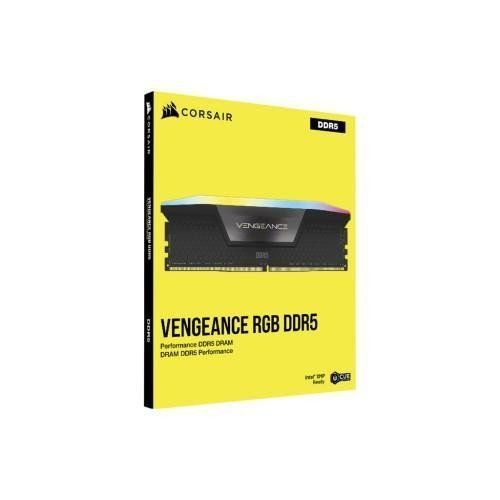 Память для настольных компьютеров Corsair 48 GB (2x24GB) DDR5 6000 MHz Vengeance RGB (CMH48GX5M2E6000C36) 027629 фото