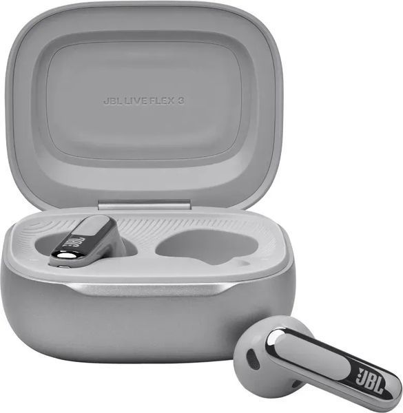 Навушники TWS JBL Live Flex 3 Silver (JBLLIVEFLEX3SIL) 595723 фото