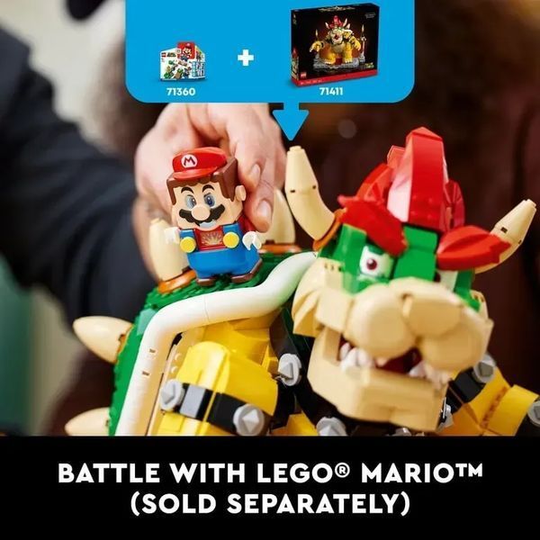 Блоковий конструктор LEGO Super Mario Могутній Боузер (71411) 613490 фото