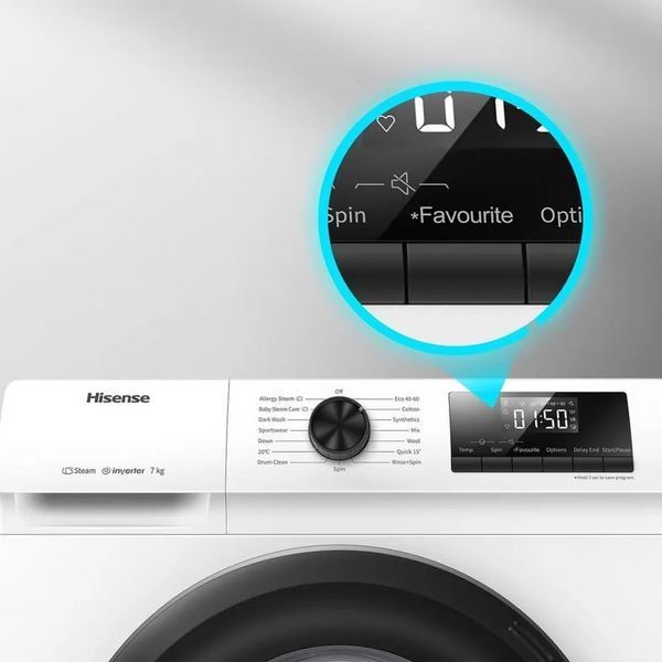 Стиральная машина автоматическая Hisense WFQP7012EVM 031545 фото