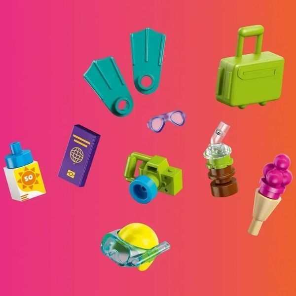 Блоковий конструктор LEGO Friends Пляжний курорт для сімейного відпочинку (42673) 613382 фото