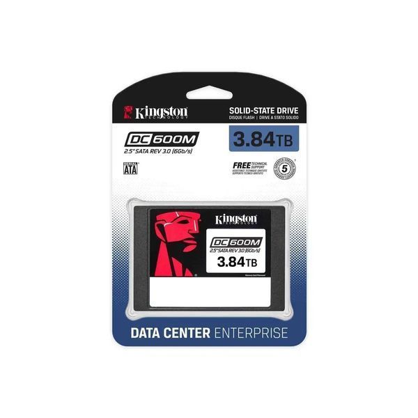 SSD накопитель Kingston DC600M 3.84 TB (SEDC600M/3840G) 484950 фото