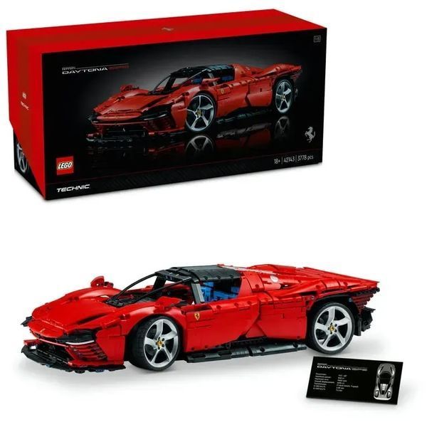 Авто-конструктор LEGO Technic Ferrari Daytona SP3 (42143) 613519 фото