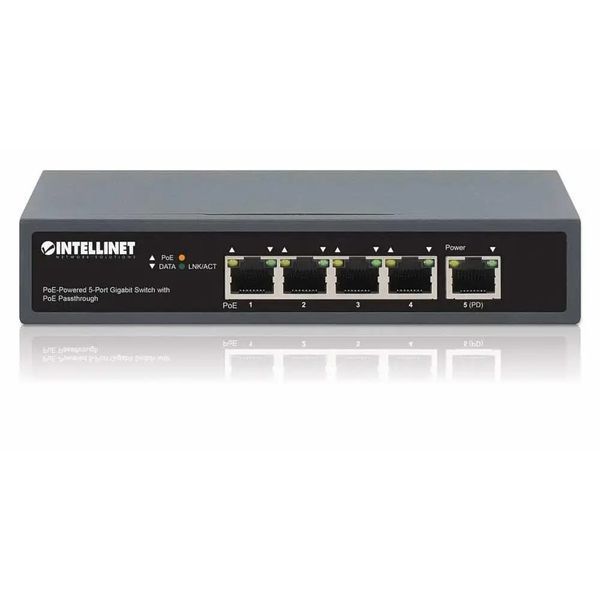 Комутатор некерований Intellinet IPS-05G-65W (561808) 018115 фото