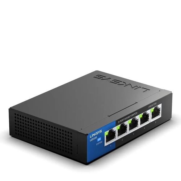 Комутатор некерований Linksys LGS105 477158 фото