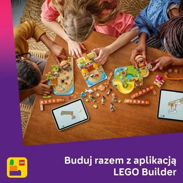 Блоковий конструктор LEGO Friends Пляжний курорт для сімейного відпочинку (42673) 613382 фото