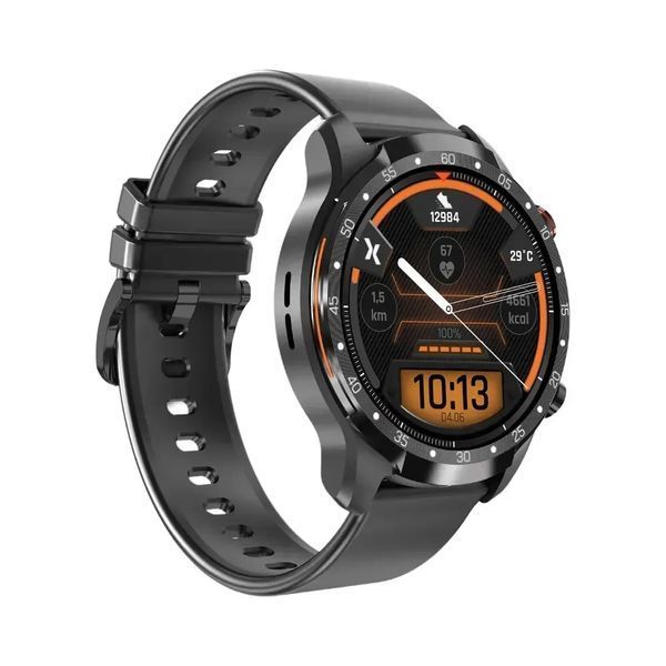 Смарт-годинник Maxcom FW01 Uran 48mm Black 614213 фото