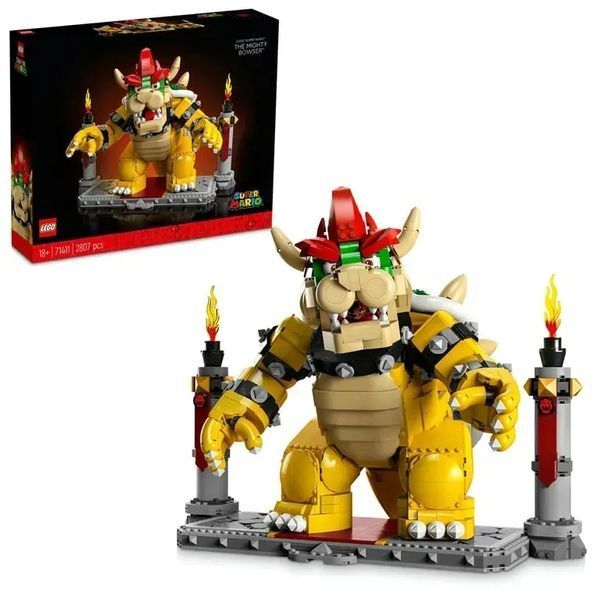 Блоковий конструктор LEGO Super Mario Могутній Боузер (71411) 613490 фото