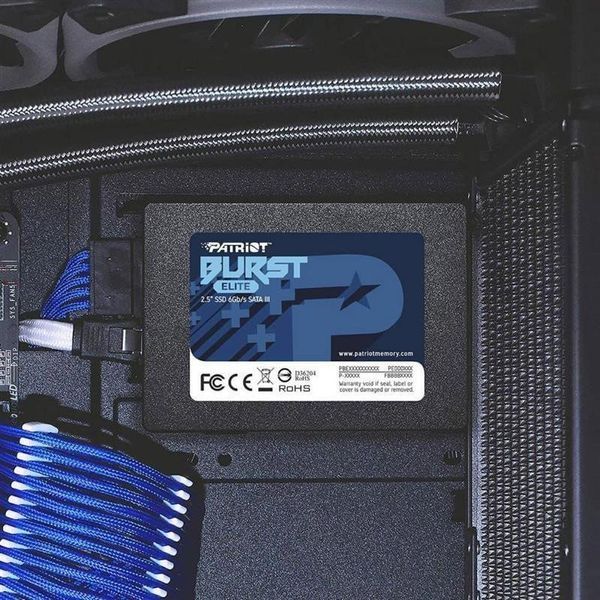 SSD накопитель PATRIOT Burst Elite 1.92 TB (PBE192TS25SSDR) 001966 фото