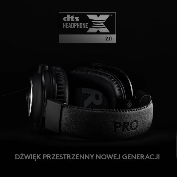 Комп'ютерна гарнітура Logitech G PRO X Gaming Headset Black (981-000818) 230328 фото