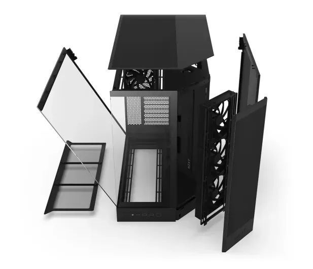 Корпус Nzxt H9 Flow Black (CM-H92FB-01) 615361 фото