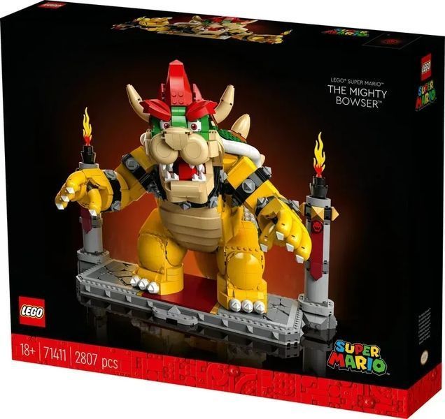 Блоковий конструктор LEGO Super Mario Могутній Боузер (71411) 613490 фото