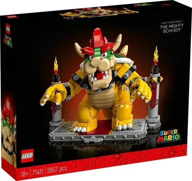 Блоковий конструктор LEGO Super Mario Могутній Боузер (71411) 613490 фото