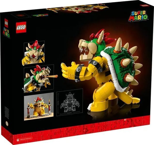 Блоковий конструктор LEGO Super Mario Могутній Боузер (71411) 613490 фото