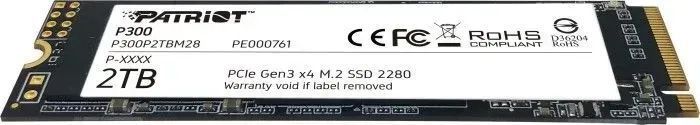 SSD накопичувач Patriot P300 2 TB (P300P2TBM28) 336040ua фото