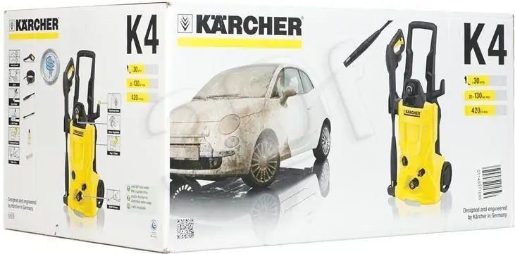 Минимойка высокого давления Karcher K 4 (1.180-150.0) 024555 фото