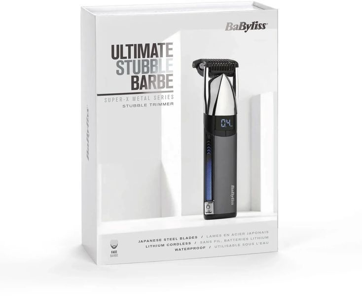 Триммер для бороды BaByliss Super X Stubble S996E 599349 фото