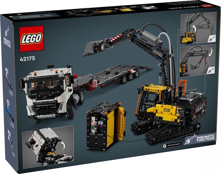 LEGO Вантажівка Volvo FMX та електричний екскаватор EC230 (42175) 004616 фото