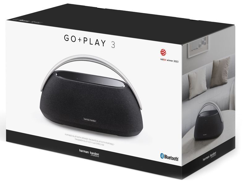 Мобільна колонка HARMAN KARDON GO+ Play 3 Чорний 589840 фото