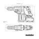 Перфоратор Metabo KH 18 LTX BL 28 Q (601715840) 034863 фото 7