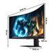Монітор SAMSUNG Odyssey G7 LS40FG750EUXEN 39.6" 5120x2160px 180Hz 1 ms [GTG] Curved 2096169 фото 2