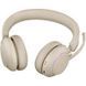 Навушники з мікрофоном JABRA Evolve 2 65 MS Stereo Beige (26599-999-998) 029547 фото 4