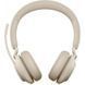 Навушники з мікрофоном JABRA Evolve 2 65 MS Stereo Beige (26599-999-998) 029547 фото 2