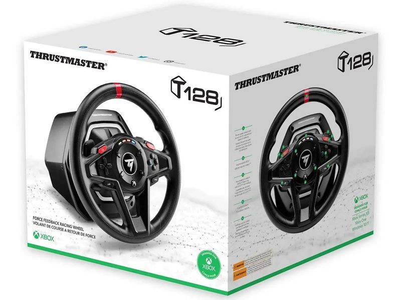 Комплект (руль, педали) ThrustMaster T128 Xbox Series X|S, Xbox One, PC (4460184) 017997 фото