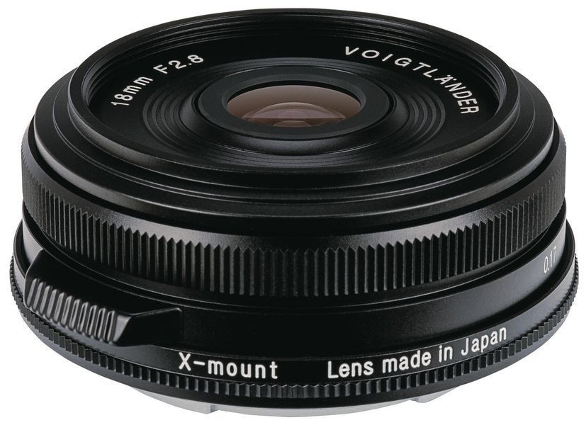 Об'єктив VOIGTLANDER Color Skopar 18 мм f/2,8 для Fujifilm X Чорний 2117001 фото