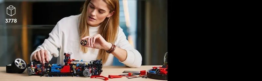Авто-конструктор LEGO Technic Ferrari Daytona SP3 (42143) 613519 фото
