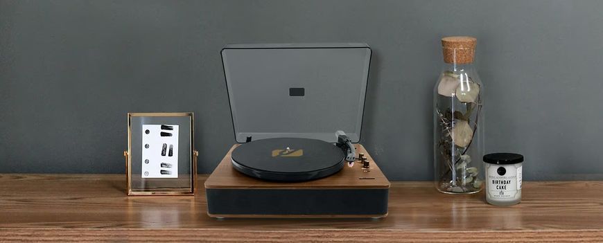Програвач вінілу MUSE MT-106 BT Bluetooth USB коричнево-чорний 2104875 фото