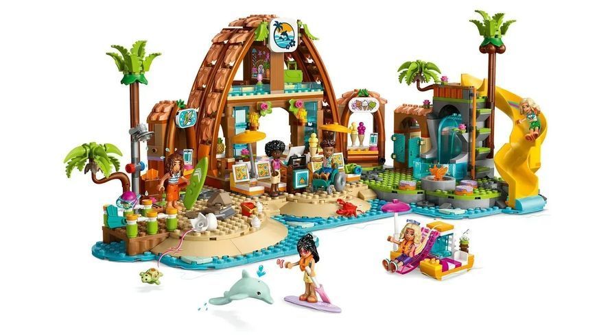 Блоковий конструктор LEGO Friends Пляжний курорт для сімейного відпочинку (42673) 613382 фото