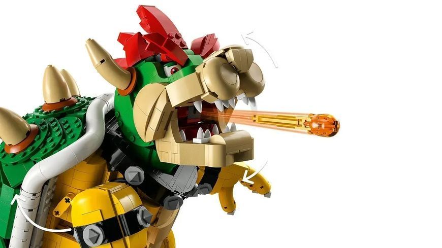 Блоковий конструктор LEGO Super Mario Могутній Боузер (71411) 613490 фото