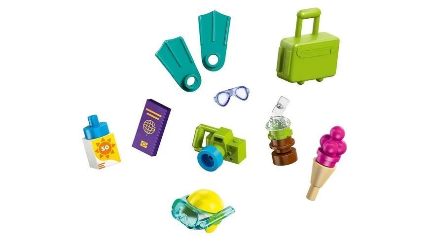Блоковий конструктор LEGO Friends Пляжний курорт для сімейного відпочинку (42673) 613382 фото