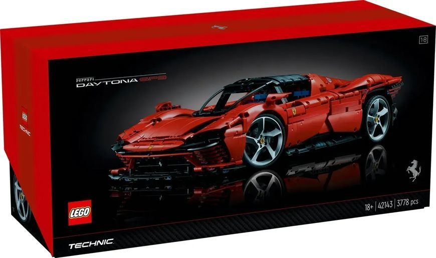 Авто-конструктор LEGO Technic Ferrari Daytona SP3 (42143) 613519 фото