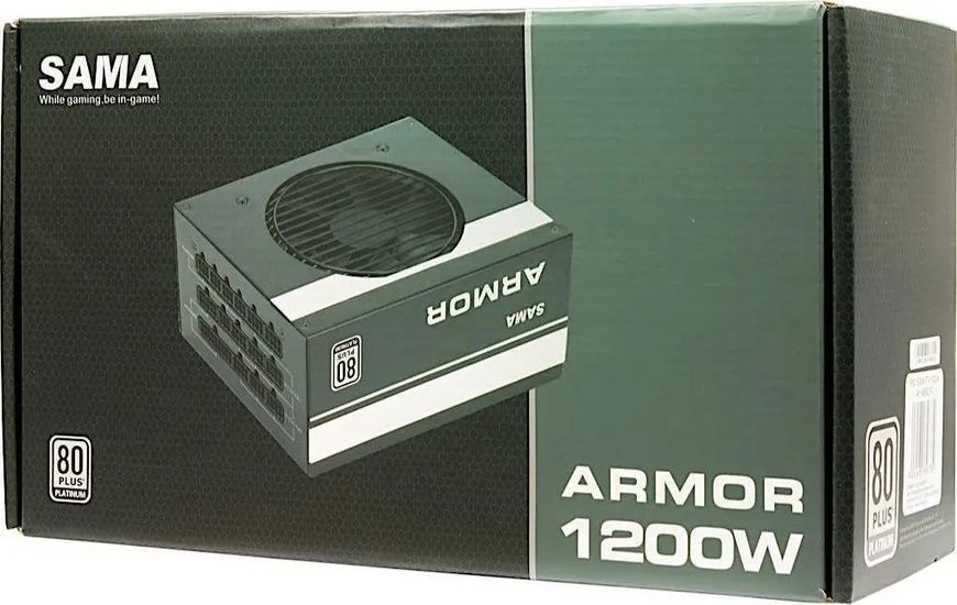 Блок питания Inter-Tech SAMA FTX-1200-A Armor 1200W (88882197) 001245 фото